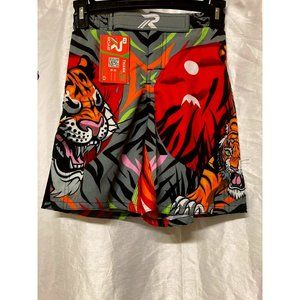 KOYES Kids MMA Shorts Cage Athletic Grappling Muay Thai Trunk Shorts
